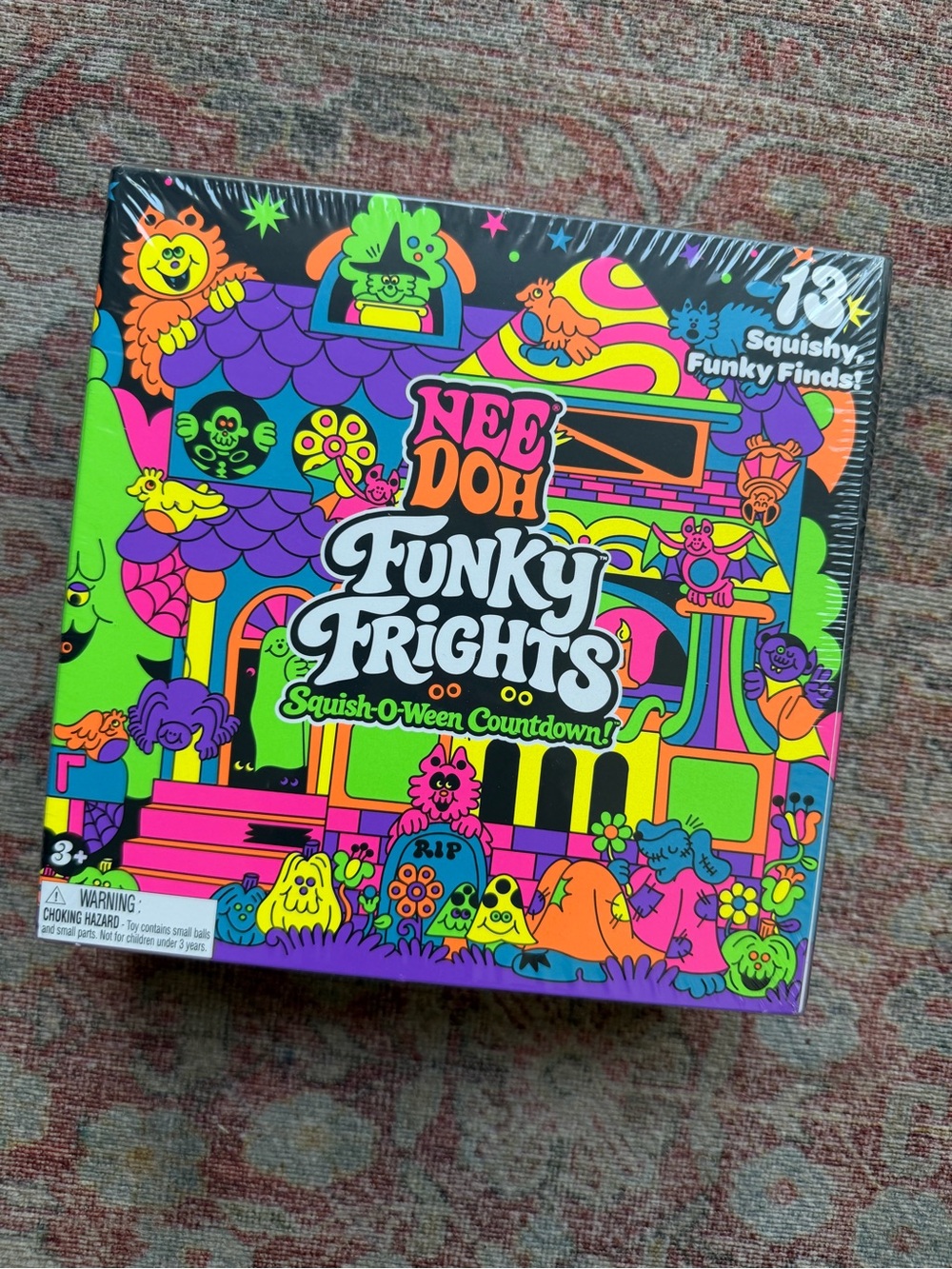 NeeDoh Funky Frights Squish-O-Ween Countdown NEW